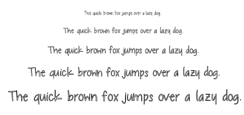 Chocolate Covered Raindrops font